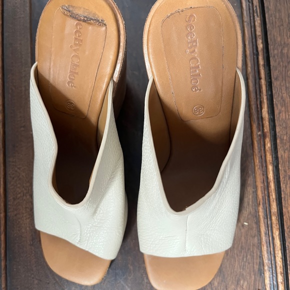EUC See by Chloé platform wedge slides - Picture 4 of 5